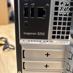 中古　パソコン　DELL inspiron 3252の画像