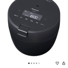 《美品》自動調理機能付炊飯器  Panasonicの画像