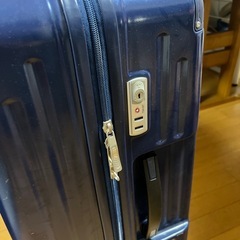 キャリーケース　ジッパーキャリー　スーツケース　Lサイズの画像