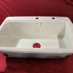KOHLER社　キッチン用シンク　K-5863-ZW-0　ケープドーリー　ホーローの画像