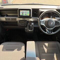 【コミコミ価格】ホンダ　N-VAN　＋スタイルファンターボHセンシング　ワンオーナー　ナビ　バックカメラ　ETC　プッシュスタート　車検R8年10月♪　7018の画像