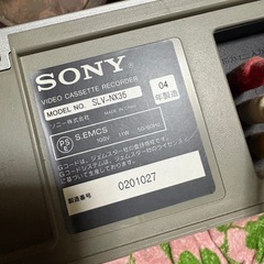 slv-nx35 ビデオ　リモコンなしの画像