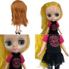 186000 現状品 Blythe ブライス 人形まとめ ミディブライス/ヒステリックミニ　コラボ 2点まとめ売り [0000000001807]の画像