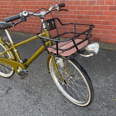 innovation factory子供用自転車 オリーブグリーン の画像