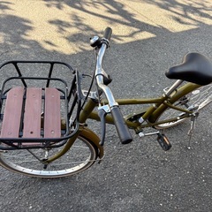 innovation factory子供用自転車 オリーブグリーン の画像