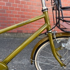 innovation factory子供用自転車 オリーブグリーン の画像
