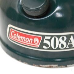 ジャンク Coleman シングルバーナー 508A ケース付き キャンプ アウトドア用品 コールマン ストーブ 札幌市 清田区 平岡の画像