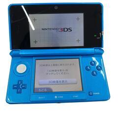 186000 現状品 Nintendo 任天堂 ニンテンドウ Nintendo 3DS CTR-001  ブルー　アクアブルー [0000000001809]の画像