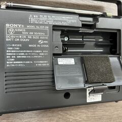【レガストック川崎本店】SONY ソニー FM/AM 2バンドラジオ ICF-29の画像