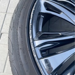 【RAYS】中古タイヤホイール4本セット 245/40R19 サマータイヤ の画像