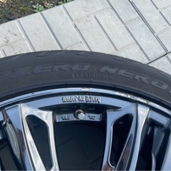 【RAYS】中古タイヤホイール4本セット 245/40R19 サマータイヤ の画像