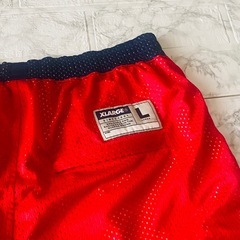 X-LARGE × CHAMPION コラボ　メッシュハーフパンツ　の画像