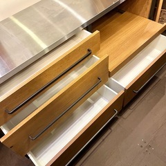 【武蔵小山店】CRUSH GATE(クラッシュゲート)　Easy Life (イージーライフ)　ATRANDOM (アトランダム)カウンターセット ダイニングユニット レンジボード　食器棚　キッチン収納　壁面収納　カウンター　キッチンカウンター　関家具　crushgate atrandom の画像