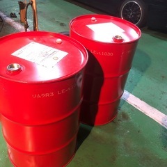 【売れました】赤色㊺空ドラム缶の画像