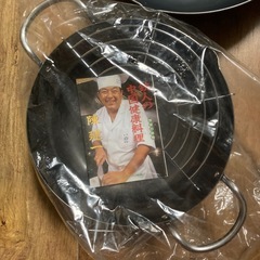 陳健一 鉄鍋フライパン 揚げ鍋 セットの画像