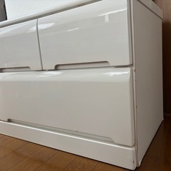 白のテレビボード　キャビネット　値下げしましたの画像