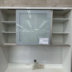 ★リユースのサカイ高崎店★TJ13011 高橋木工所 レンジボード 白 H205×D45×W120 クリーニング済みの画像