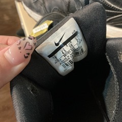 スニーカー👟NIKEナイキローカットスニーカーエアマックス24cmシューズ靴黒白ブラックホワイトの画像