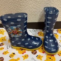 アンパンマン レインブーツ 14cm 長靴の画像