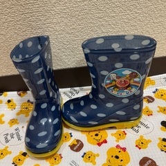 アンパンマン レインブーツ 14cm 長靴の画像