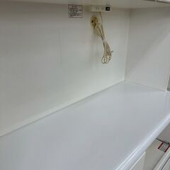 ★リユースのサカイ高崎店★TJ13012  レンジボード 白 H202×D42×W100 クリーニング済みの画像
