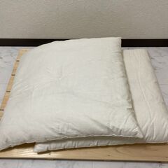 【超美品】日本製・座布団（カバー付）2個の画像