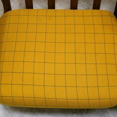 ≪zyt2489ジ≫ CHERRY 桜屋工業 ソファ LS-449 布張り/ヘリンボーン織り 幅180cm 2人掛け/3人掛け/オーク材/カフェ/おしゃれ/中古家具/宮城県仙台市 71005-01の画像