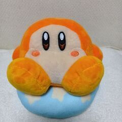 星のカービィ＆ワドルディ浮き輪に乗ってぬいぐるみセットの画像