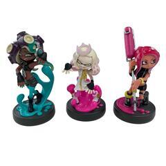 186002 現状品 Nintendo 任天堂 ニンテンドウ amiibo スプラトゥーン 4点まとめ売り [0000000001822]の画像