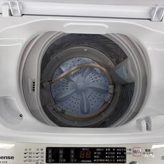【高年式】大阪送料無料★3か月保障付き★洗濯機★ハイセンス★5.5kg★2024年★HW-K55E★S-214の画像