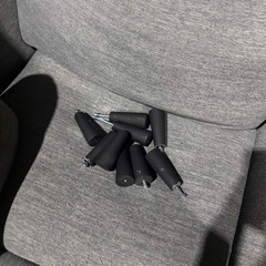再投稿L字ソファ3人掛けと2人掛けソファに変わります。の画像