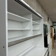 ★リユースのサカイ高崎店★TJ13014 (株)ニトリ レンジボード 白 H201.5×D50.5×W160 クリーニング済みの画像
