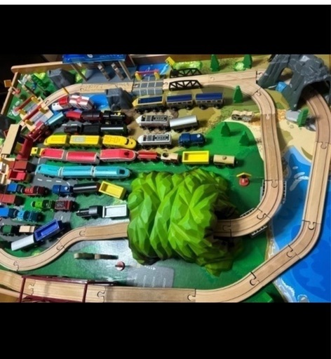 大容量！木製レールセット