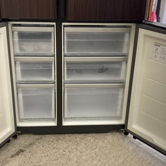 【愛品館江戸川店】保証充実 アクア 2021年製 512L 4ドア冷凍冷蔵庫 AQR-TZ51K(T)の画像
