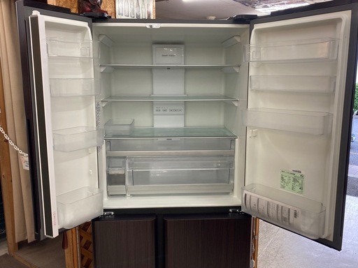 【愛品館江戸川店】保証充実 アクア 2021年製 512L 4ドア冷凍冷蔵庫 AQR-TZ51K(T)