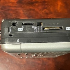 カセットプレーヤー、ラジオ付きの画像