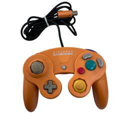 186000 現状品 Nintendo 任天堂 ニンテンドウ ゲームキューブ コントローラー オレンジ バイオレット 2点まとめ売り [0000000001826]の画像