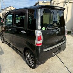 タントエグゼカスタム 4WD 走行7.1万キロ ワンオーナー車 TVナビ フルセグ DVD Bluetooth再生 車検付 すぐ乗れるの画像