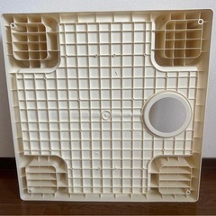 お買い得！【新品】洗濯機防水パン　アイボリーホワイト　TPD640C 特許登録・意匠登録済の画像