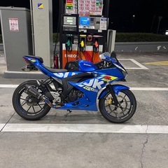 至急スズキGSX-R150 6000キロカスタムあり無料にてお届けしますの画像