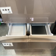【取りに来られる方限定】　MITSUBISHI 5ドア冷蔵庫 2020年製の画像