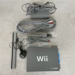 Nintendo Wii 箱付き フルセット RVL-001 動作確認済 ホワイト 任天堂 ゲーム機 テレビゲーム 本体セット 2021年購入 Y2298の画像