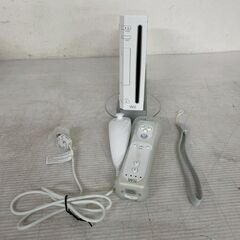 Nintendo Wii 箱付き フルセット RVL-001 動作確認済 ホワイト 任天堂 ゲーム機 テレビゲーム 本体セット 2021年購入 Y2298の画像
