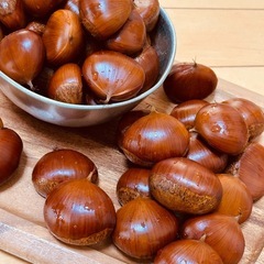 【取引き決定！】大きめ生栗1.3kg以上③の画像