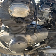 希少 実働CB350エクスポート部品取り車　セニアCB250SL250SL350の画像