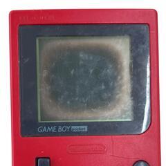 186000 ジャンク品 Nintendo 任天堂 ニンテンドウ ゲームボーイ pocket MGB-001  レッド [0000000001830]の画像