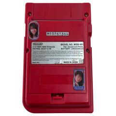 186000 ジャンク品 Nintendo 任天堂 ニンテンドウ ゲームボーイ pocket MGB-001  レッド [0000000001830]の画像