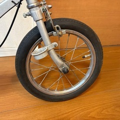 希少 ブリヂストン 折りたたみ自転車 ベルトドライブ 小径車の画像