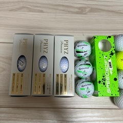 ゴルフボール（新品未使用12球、ロストボール22球）の画像