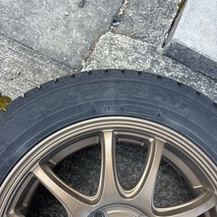 スタッドレスタイヤ　ホイールセット　165/65R14 2020年製　の画像